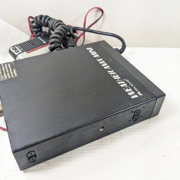 Vintage Midland Weather Max Mini 40 channel CB & VHF Radio Model 77-116 READ - Picture 14 of 15